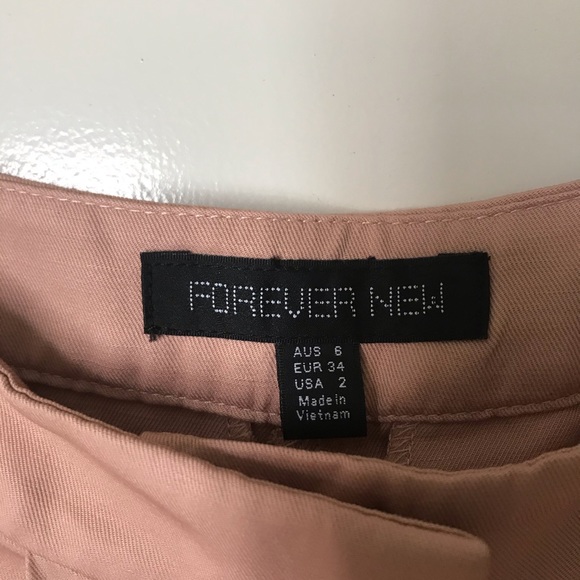 FOREVER NEW Pink Tapered Pants with Scalloped Edging XS $30 (RRP $80) ๐๏ธ๐ - Picture 2 of 5